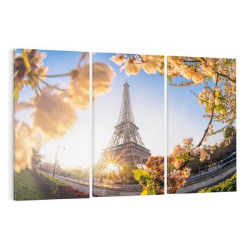 Obraz na płótnie 120x80 - Ikona Paryża - Wieża, Eiffla