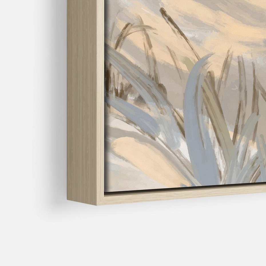 Obraz w ramie 80x80 - Światłości Taniec - akwarela, obraz - rama drewno