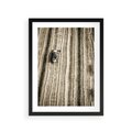 Plakat w ramie 30x40 - Sepia na Polu - kombajn, pole - rama czarna