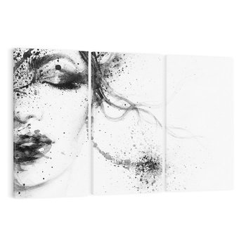 Obraz na płótnie 120x80 - Eksplozja Kolorów - akwarela, abstrakcja