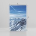 Obraz na płótnie 50x70 - Mroźne góry zima w pełnym rozkwicie - góry, zima
