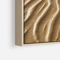 Obraz w ramie 80x120 - Piasek i Nieskończoność - pustynia, piasek - rama drewno