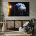 Obraz na płótnie 120x80 - Piękno Ziemi - kosmos, ziemia