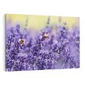 Obraz na płótnie 120x80 - Magia lawendy delikatne kwiaty - lawenda, kwiat