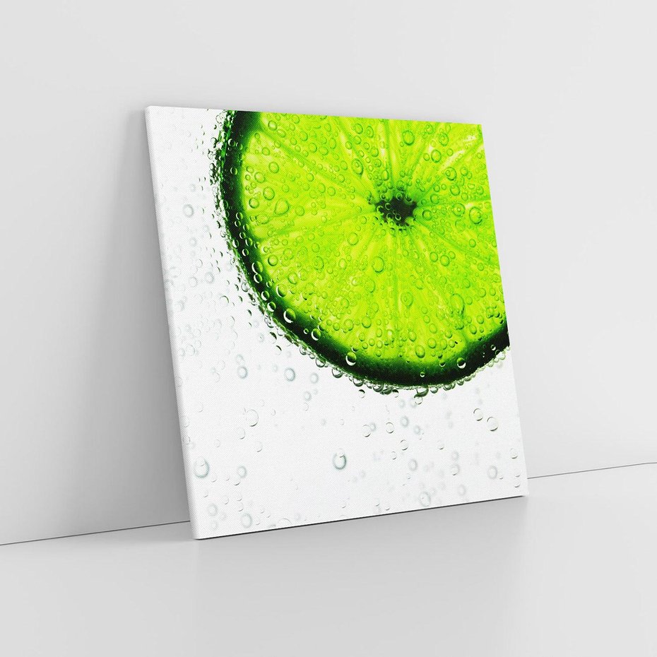 Obraz na płótnie 70x70 - Świeżość i kwasowość limonki - limnka, owoce