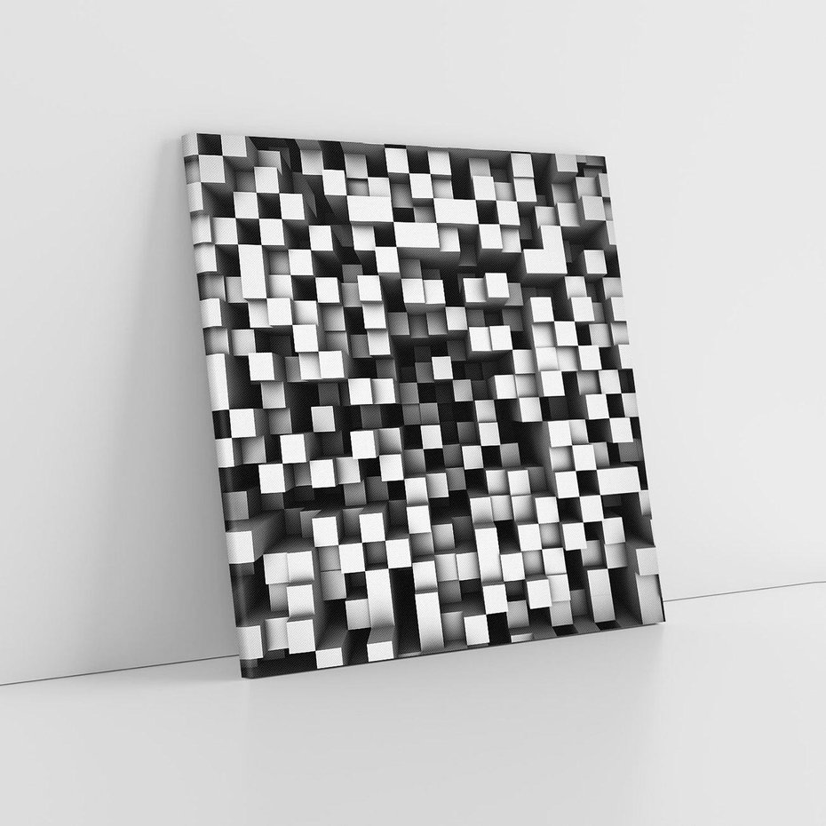 Obraz na płótnie 30x30 - Abstrakcyjne wizje w 3D - 3D, abstrakcja