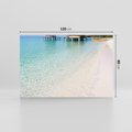 Obraz na płótnie 120x80 - Rajski klimat plaży tropikalnej - plaża, tropiki