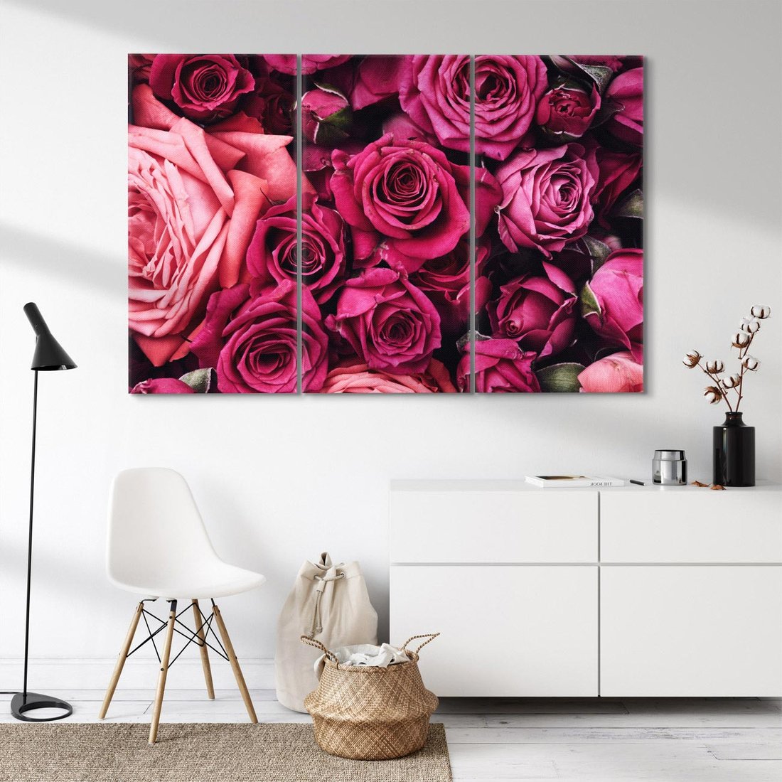 Obraz na płótnie 120x80 - Róże - piękno kwiatów - róże, kwiaty