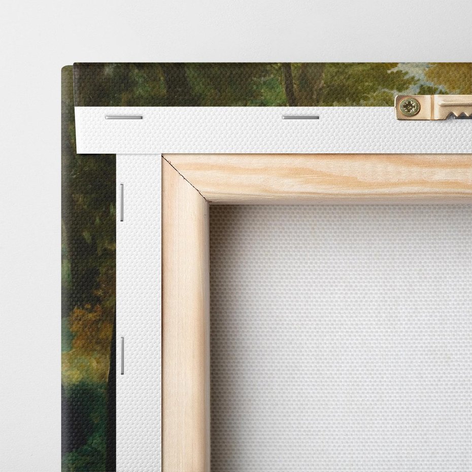 Obraz na płótnie 60x60 - "Śniadanie na trawie" (1863) Edouard Manet - Reprodukcja - reprodukcja, obraz na płótnie