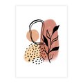 Plakat bez ramy 21x30 - Migotliwe Harmonie - abstrakcja, sztuka nowoczesna