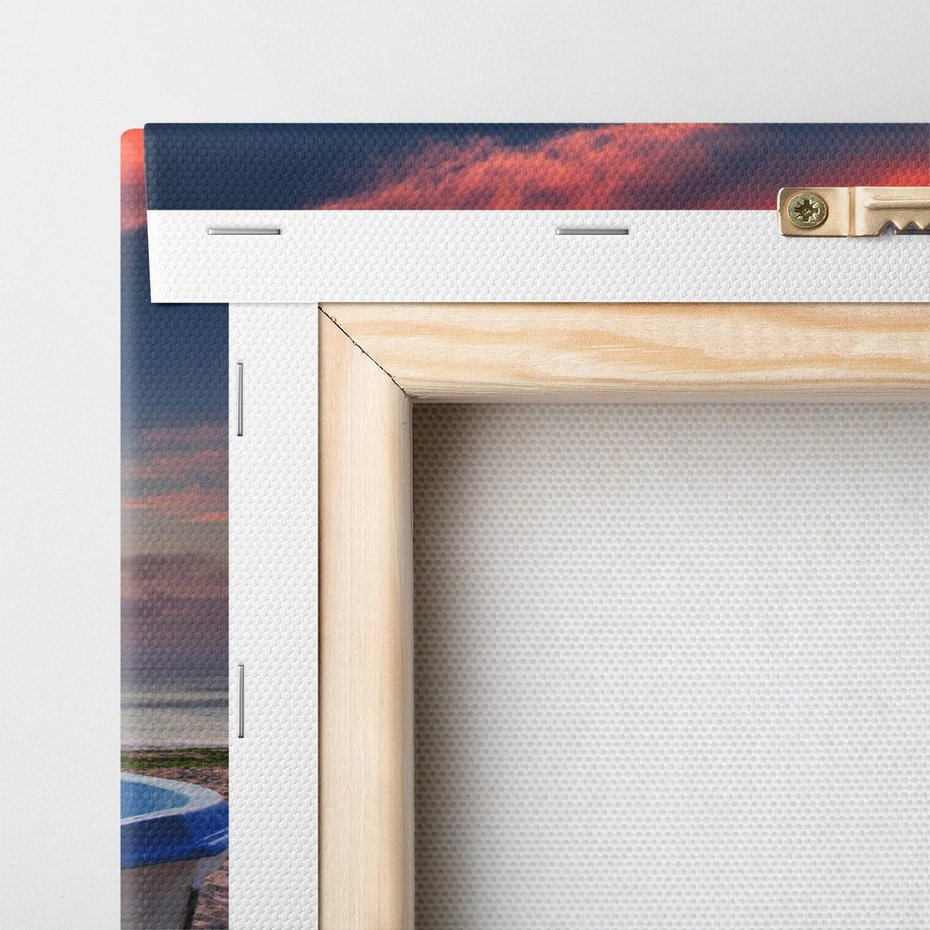 Obraz na płótnie 70x50 - Spokój nad morzem - morze, plaża