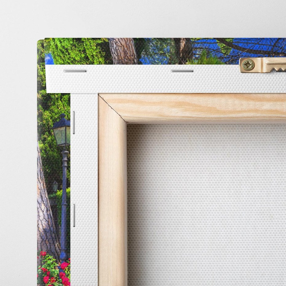 Obraz na płótnie 120x80 - Górskie Jezioro - góry, jezioro