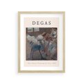 Plakat w ramie 30x40 - Elegancja Baletu na Plakacie - reprodukcja, degas - rama drewno