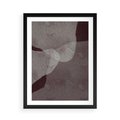 Plakat w ramie 50x70 - Obce Odcienie - mroczny plakat, nowoczesne wnętrza - rama czarna