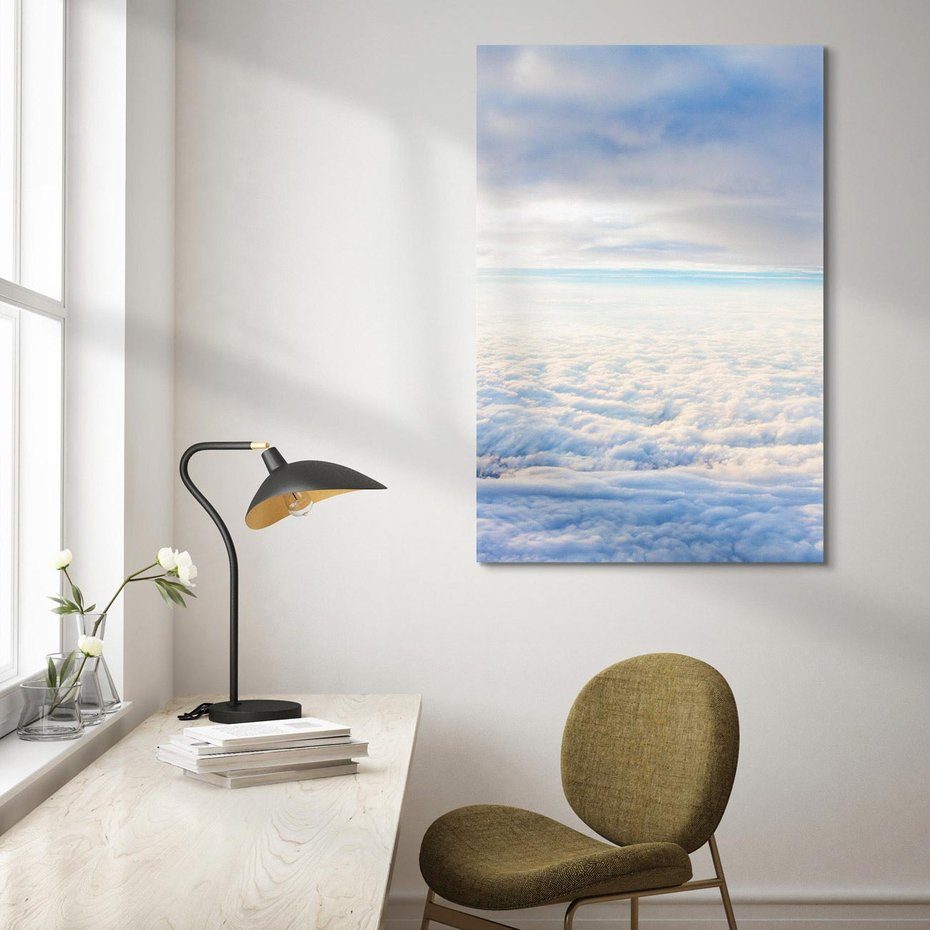 Obraz na płótnie 50x70 - nieskończoność nad głową - niebo, chmury
