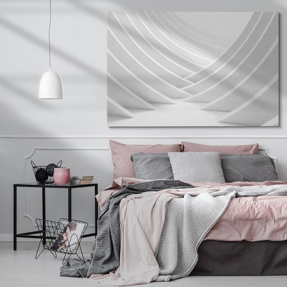 Obraz na płótnie 70x50 - Nowoczesna Ekspresja - abstrakcja, 3D