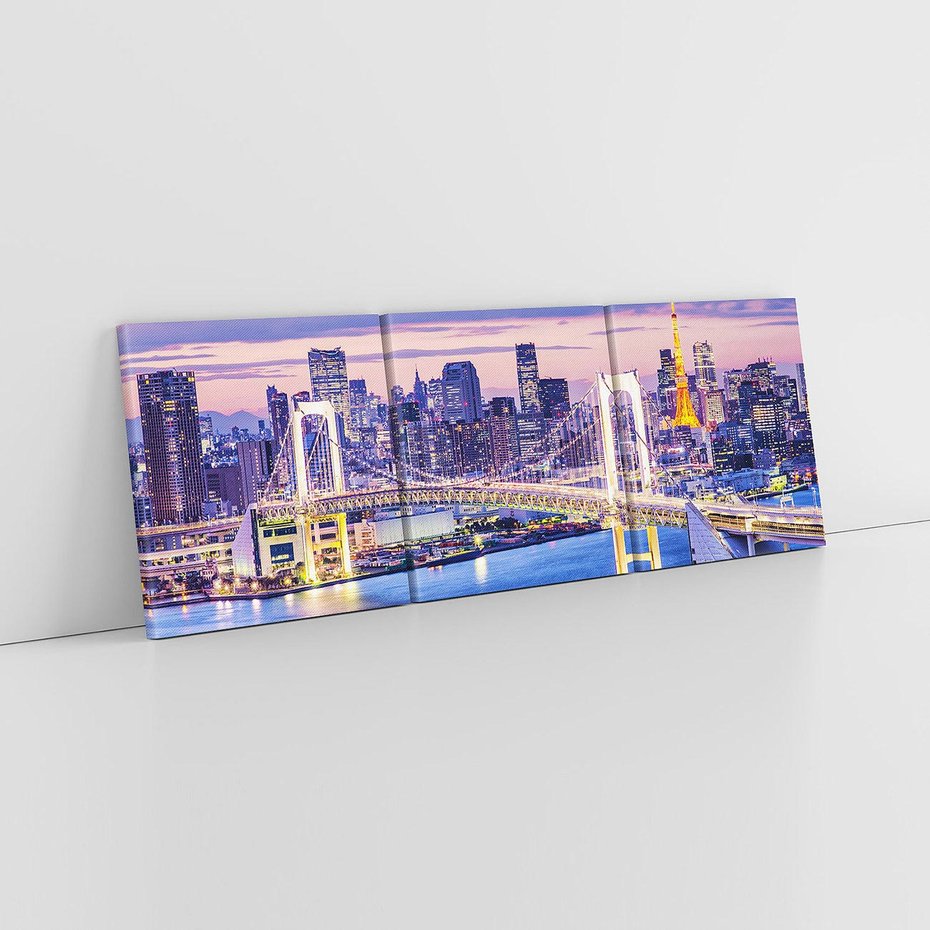 Obraz na płótnie 120x40 - Tokio - pulsujące serce Japonii - Tokio, Japonia