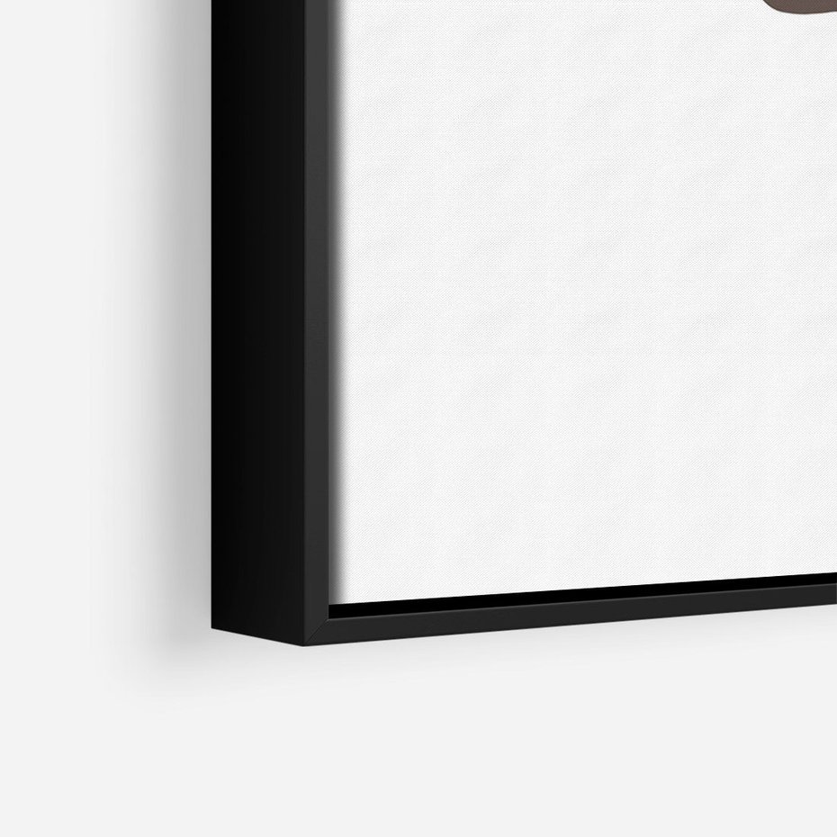 Obraz w ramie 70x100 - Wibracje Odbić Plam - abstrakcyjny obraz, rozlewające się plamy - rama czarna