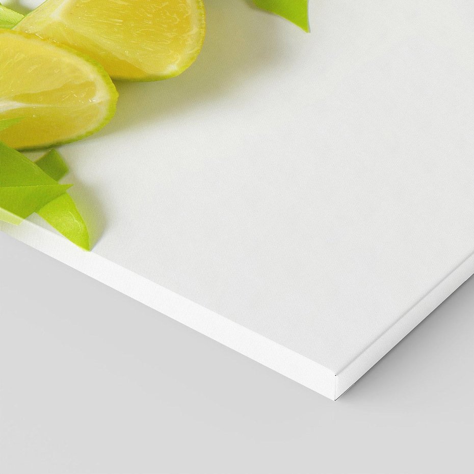 Obraz na płótnie 70x100 - owocowa eksplozja - limonki, owoce