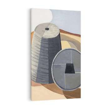 Obraz na płótnie 80x120 - Mineral Objects (1935), Paul Nash - Reprodukcja - reprodukcja, obraz na płótnie