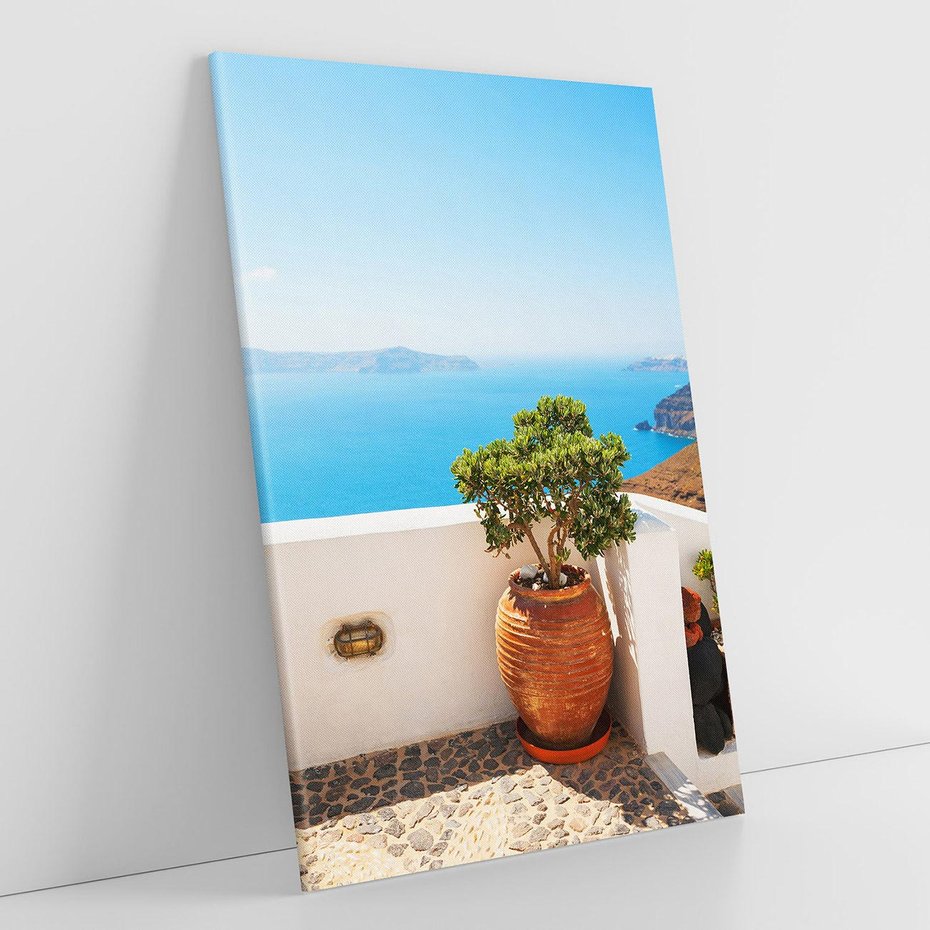 Obraz na płótnie 50x70 - Santorini - oaza greckiej wyspy - Santorini, grecka