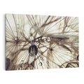 Obraz na płótnie 100x70 - Lekkie dmuchawce - dmuchawce, krople