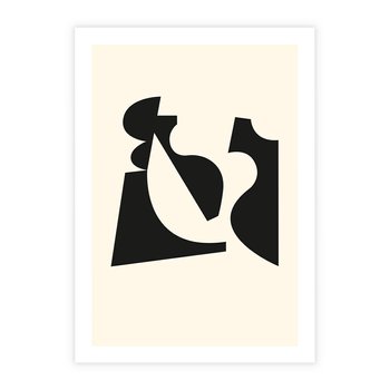 Plakat bez ramy 40x50 - Tajemnicze Spektrum - abstrakcyjne kształty, geometria