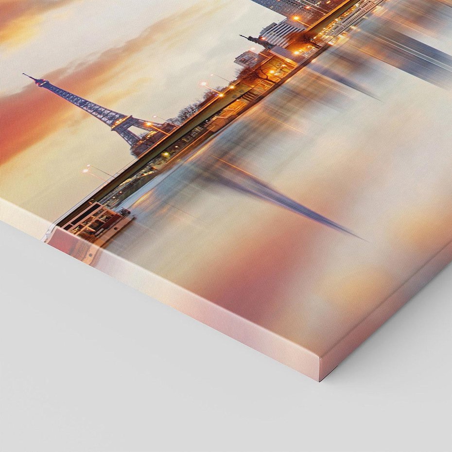 Obraz na płótnie 140x70 - miasto zakochanych - Paryż, Francja