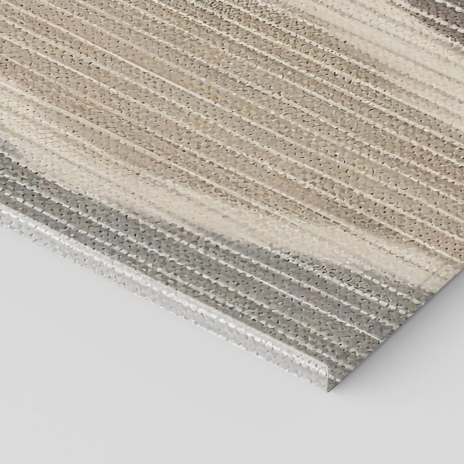 Obraz na płótnie 150x50 - Melancholijny spacer barw - symetryczne, geometryczne