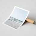 Plakat bez ramy 30x40 - Spokój nad Brzegiem - plaża, morze