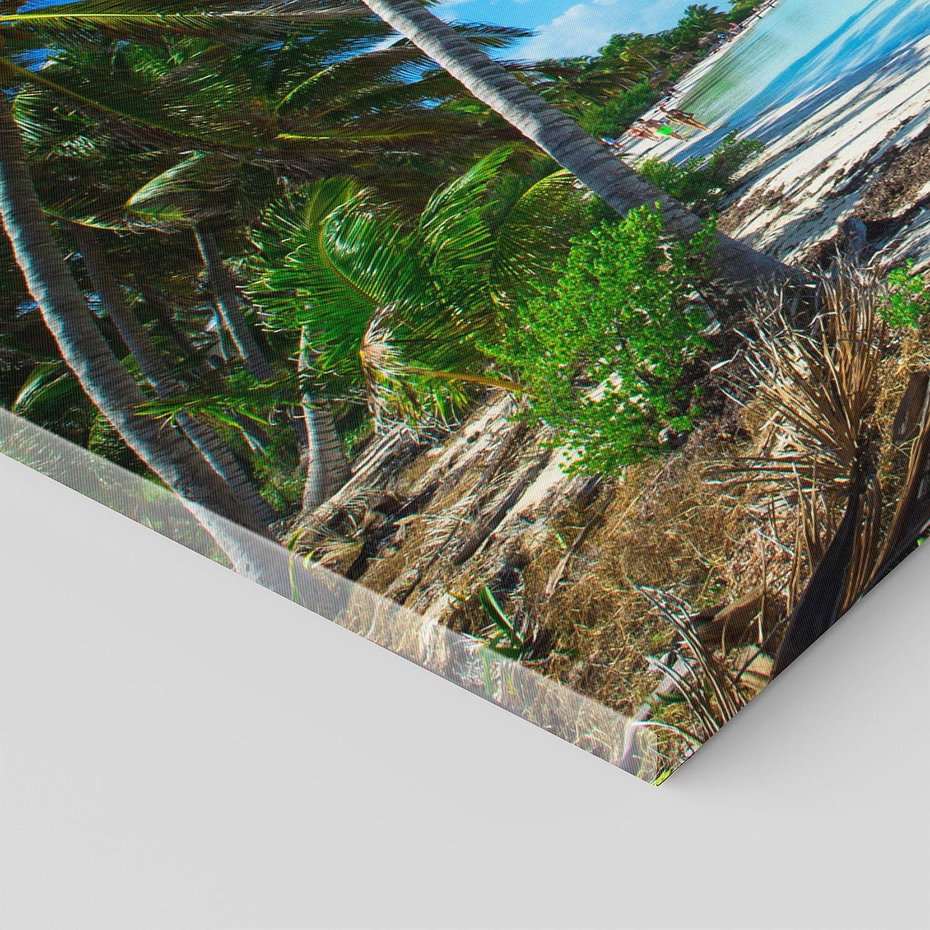 Obraz na płótnie 120x60 - Raj na Tropikalnej Wyspie - tropikalna, wyspa