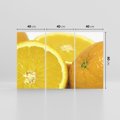 Obraz na płótnie 120x80 - Cytrusy Żywy Zapach Energii - cytruny, owoce
