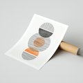 Plakat bez ramy 30x40 - Geometryczna Abstrakcja - abstrakcja, nowoczesny obraz
