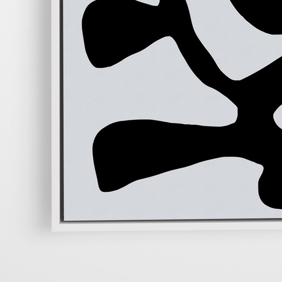 Obraz w ramie 70x100 - Przenikające Refleksje - matisse, sztuka nowoczesna - rama biała