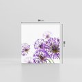 Obraz na płótnie 50x50 - Kwiatowe pejzaże: natura w rozkwicie - kwiaty, natura