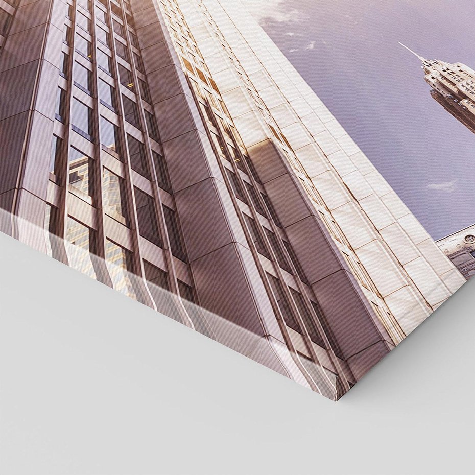 Obraz na płótnie 120x80 - Oczami artysty - miasto, perspektywa