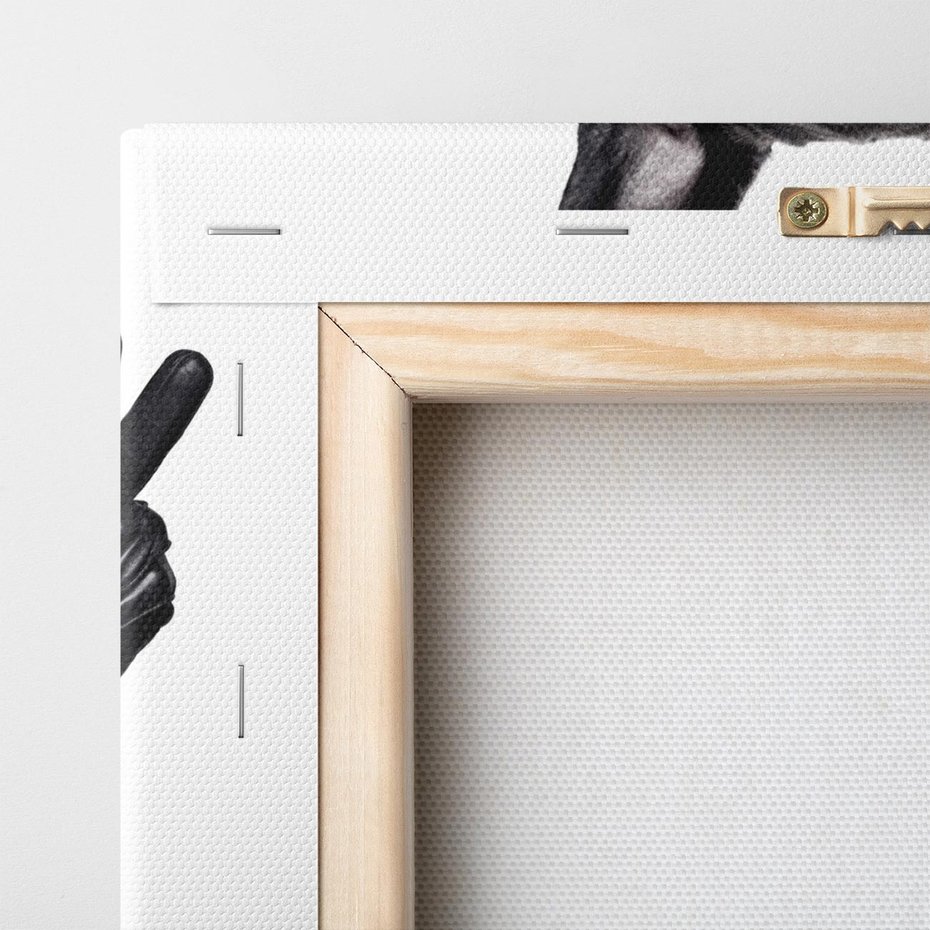 Obraz na płótnie 120x60 - Boxer Drink Zabawa - pies, boxer