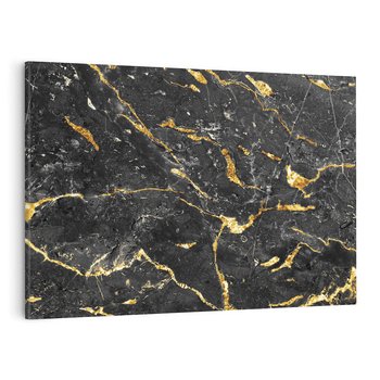 Obraz na płótnie 120x80 - Egzotyczny Blask - marmur, złoto