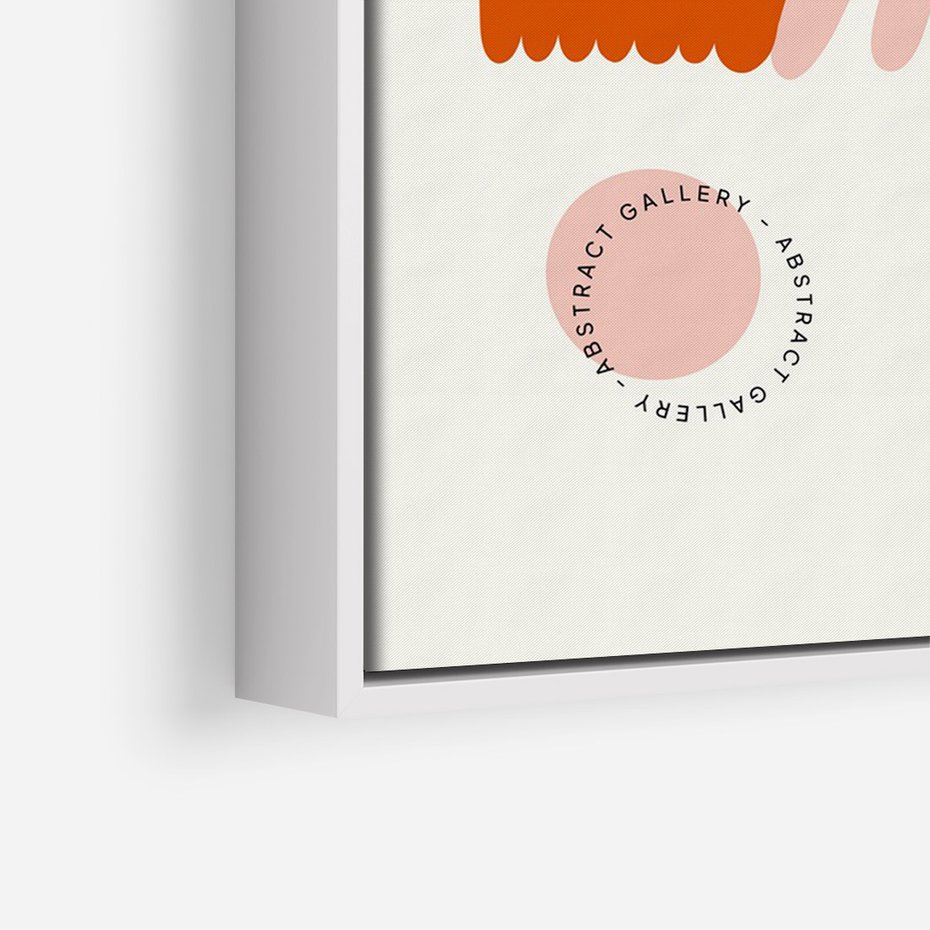 Obraz w ramie 80x120 - Rondo melancholii - para zakochanych, graficzny obraz - rama biała