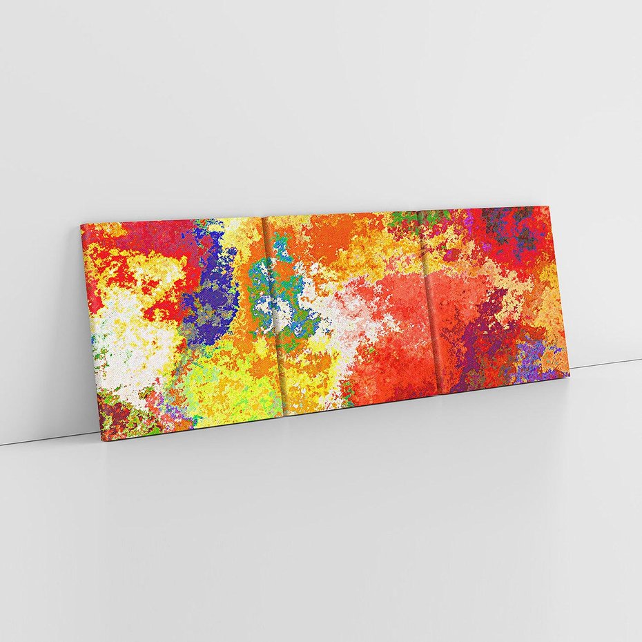 Obraz na płótnie 120x40 - Abstrakcja wyraz artystyczny - abstrakcja