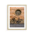 Plakat w ramie 30x40 - Holenderska Ikona - rower, Holandia - rama drewno