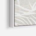 Obraz w ramie 50x70 - Zielony Raj - monstera, palmy - rama biała