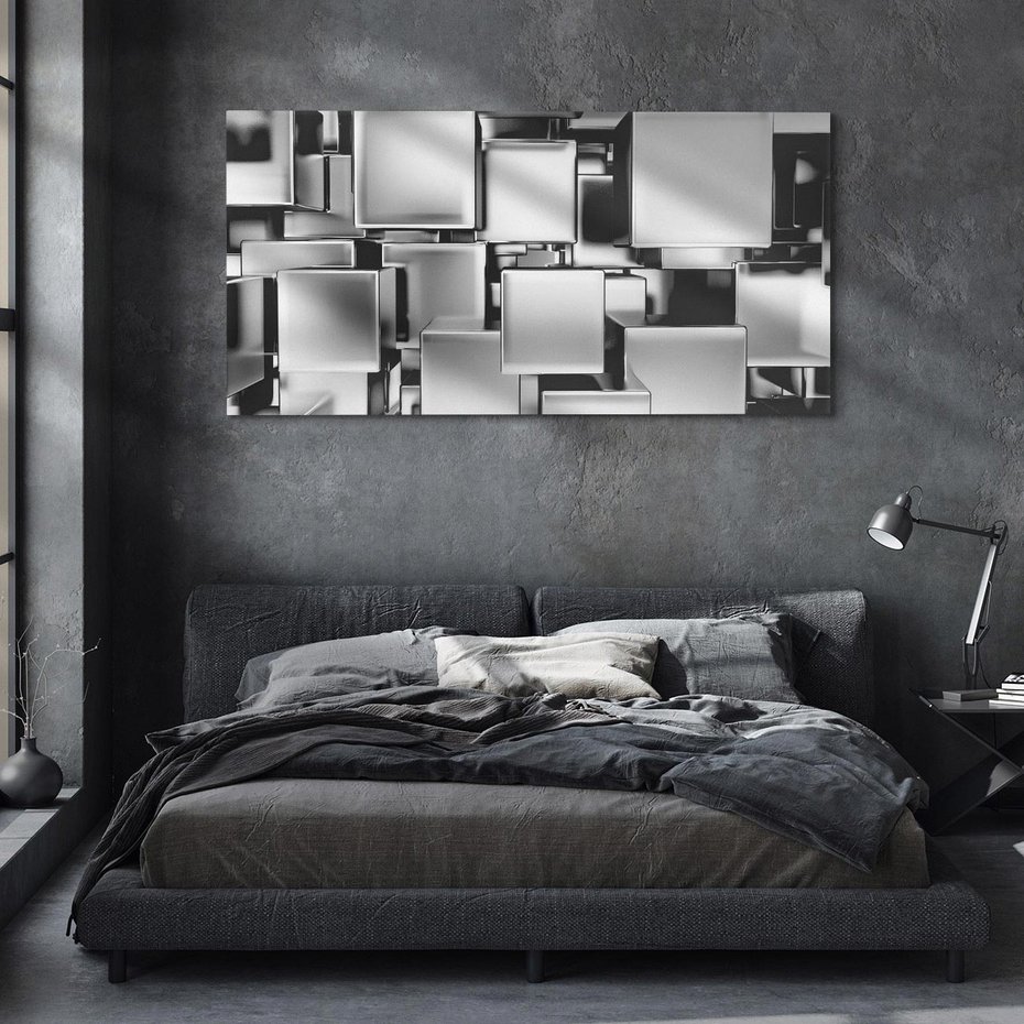 Obraz na płótnie 100x50 - Nowe Wymiary Sztuki - 3D, abstrakcja