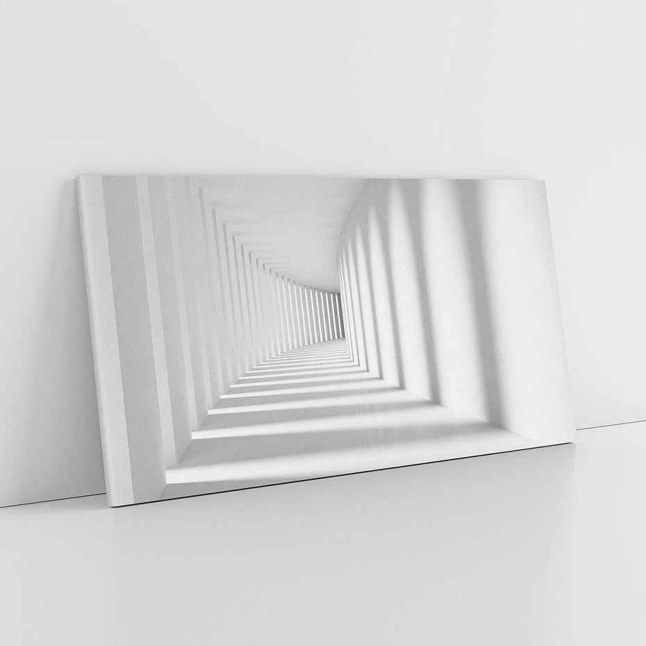 Obraz na płótnie 120x60 - Abstrakcyjny tunel: Podróż w inną przestrzeń - 3D, abstrakcja