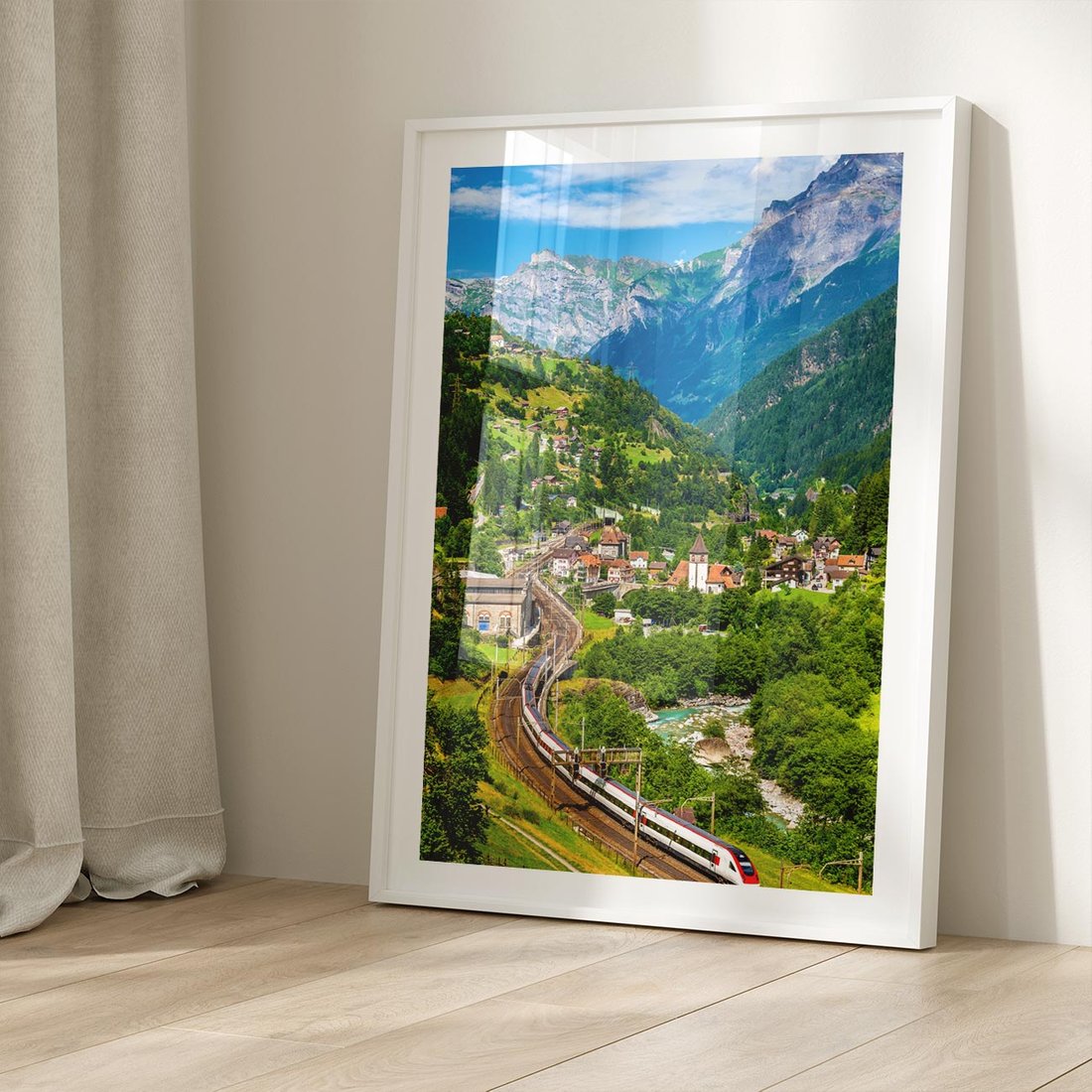 Plakat bez ramy 40x50 - Magiczne Horyzonty - pejzaż, perspektywa