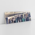 Obraz na płótnie 120x40 - Nowy York w pełnym blasku - Nowy York, miasto