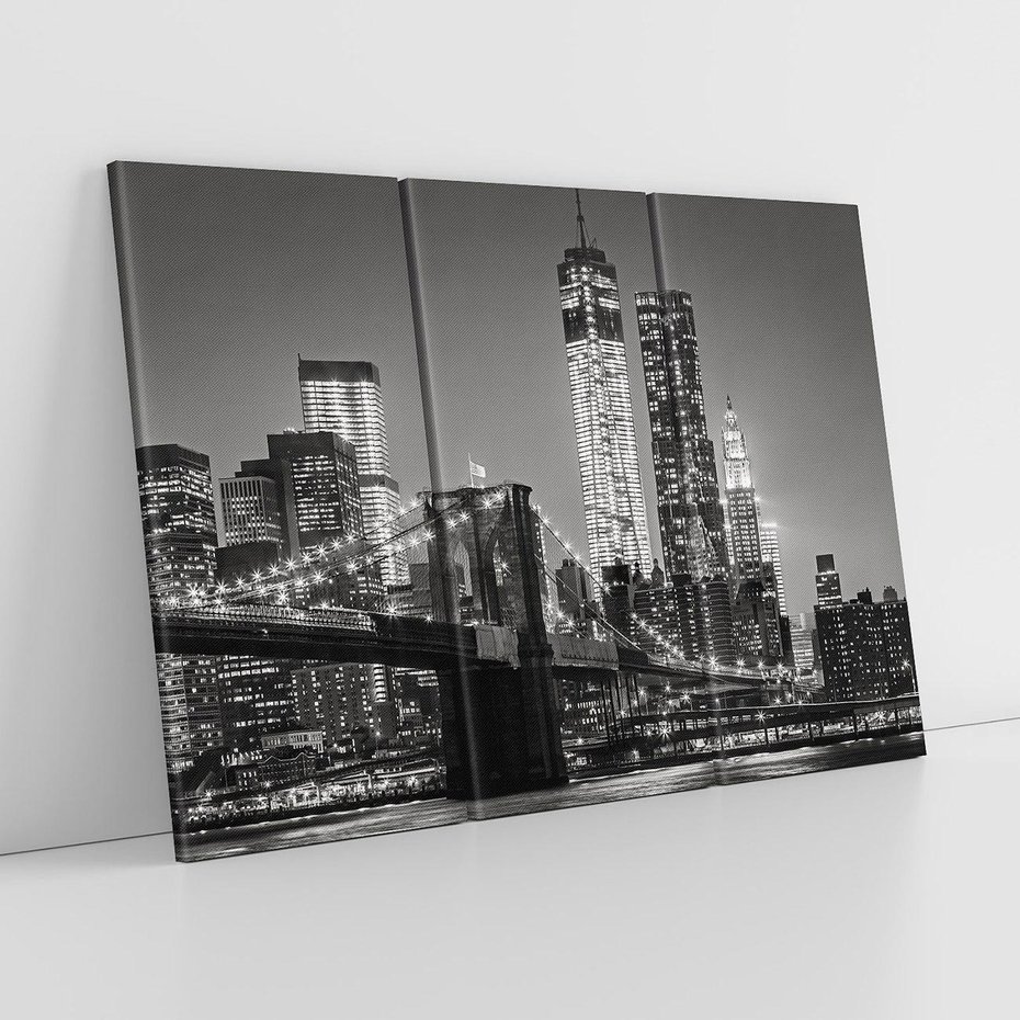 Obraz na płótnie 120x80 - Most nad Manhattańskim Skarbem - most, Nowy Jork