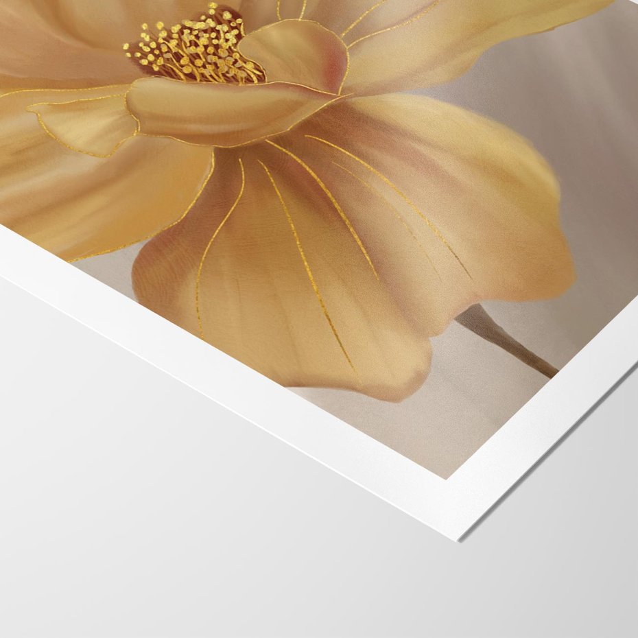 Plakat bez ramy 40x50 - Kwiaty malowane olejem - eksplozja kolorów - kwiaty, malowane