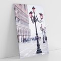 Obraz na płótnie 50x70 - Przemijający urok miasta - miasto, uliczka