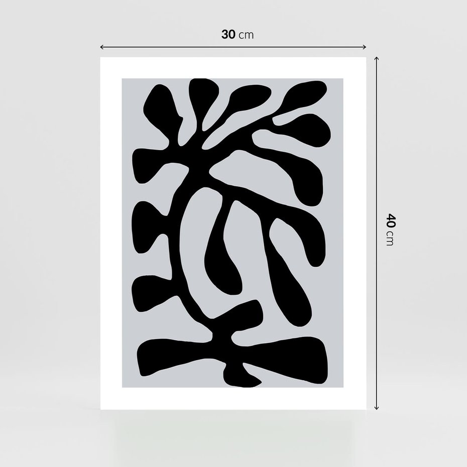 Plakat bez ramy 30x40 - Przenikające Refleksje - matisse, sztuka nowoczesna